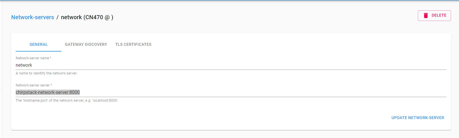 Network-servers
