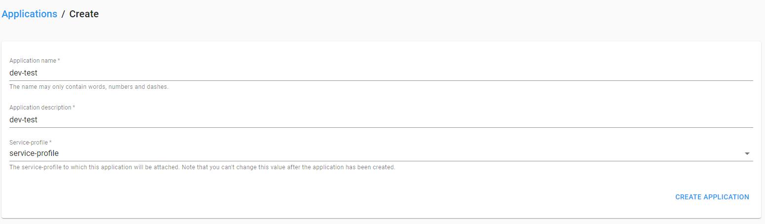 Application